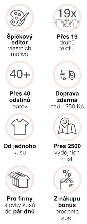 Proč 123triko.cz Benefity 123triko.cz, proč nás?