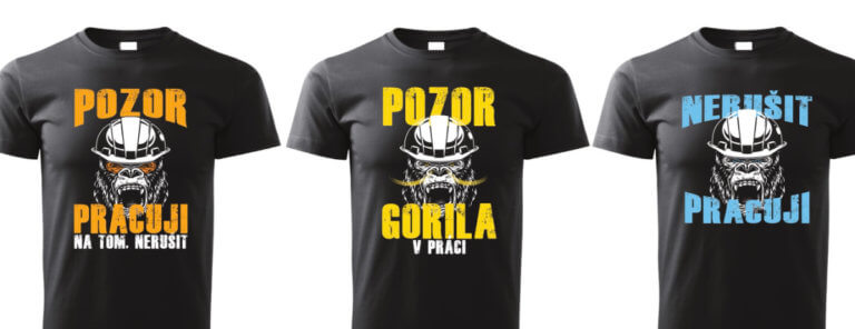 Pozor GORILA  ? v práci…