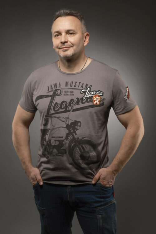 MACHO Tričko: LEGENDA JAWA MUSTANG - Obrázek 2