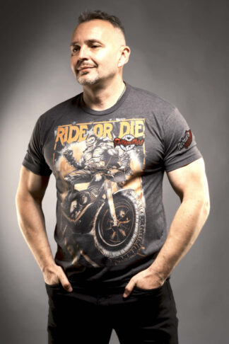FAJN CVC Tričko FullThrotllers - RIDE OR DIE