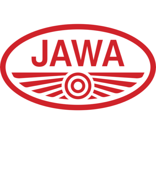 JAWA logo – červené