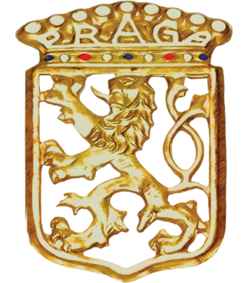 PRAGA V3S – logo barevné