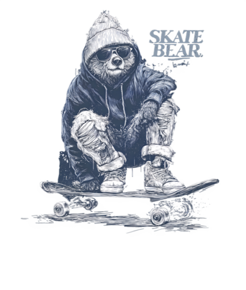 Skate bear