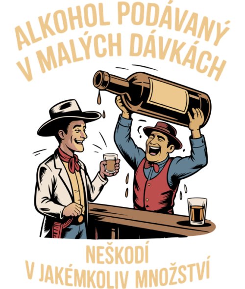 Alkohol podávaný v malých dávkách…