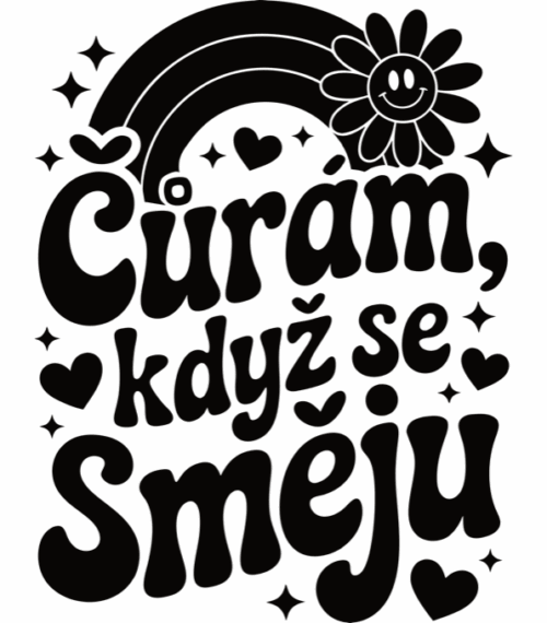 Čůrám, když se směju, černý tisk - Obrázek 2