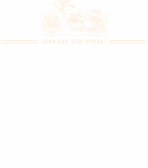 JAWA 250/350 "Pérák", LineArt V2 - Obrázek 2