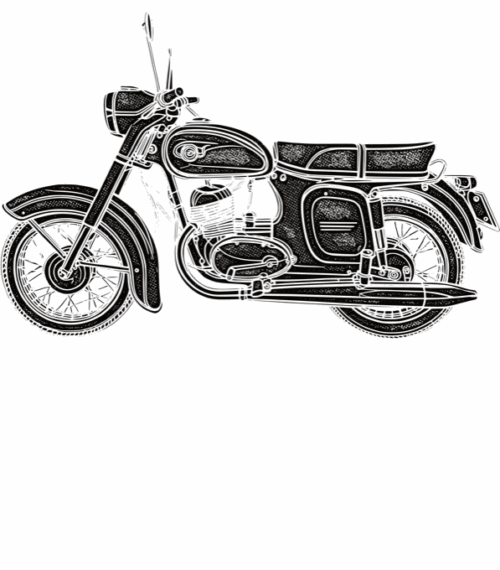 ČZ 175 Deluxe, černý tisk - Obrázek 2