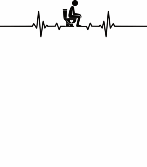 EKG, wc, černý tisk - Obrázek 2