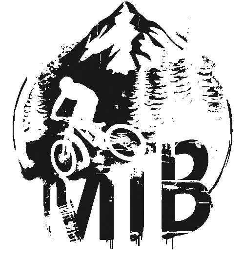 MTB - Mountain bike, horské kolo, v3, černý potisk - Obrázek 2