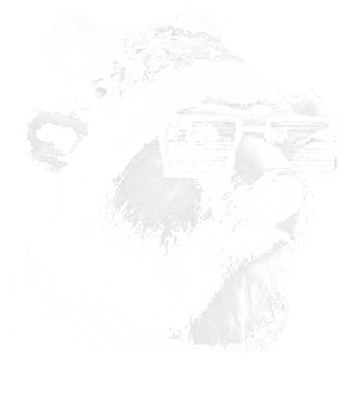 Pixel medvěd, bílý potisk - Obrázek 2