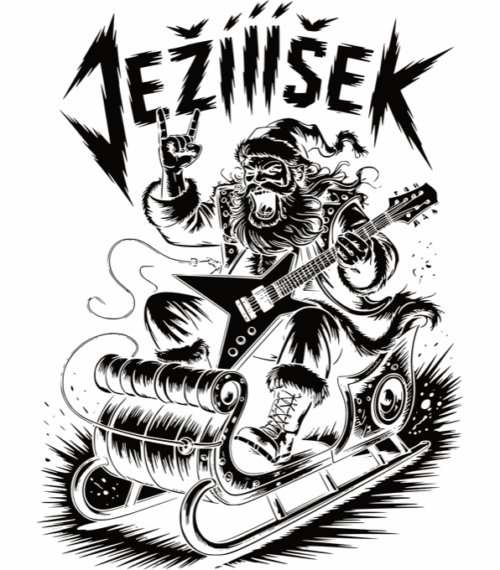 Rebel ježíšek, černý tisk - Obrázek 2