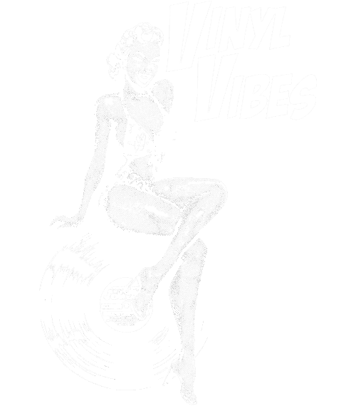 Vinyl Vibes, bílý potisk - Obrázek 2