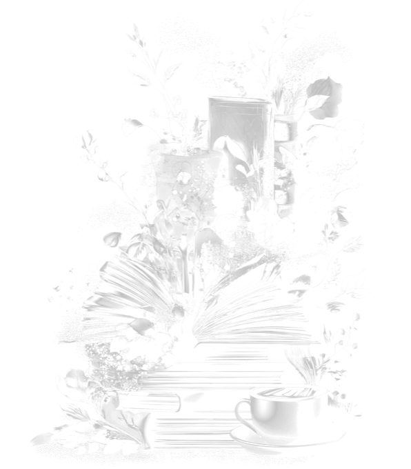 Podzimní čtení a hygge, bílý tisk Podzimní čtení a hygge, bílý tisk - Obrázek 2