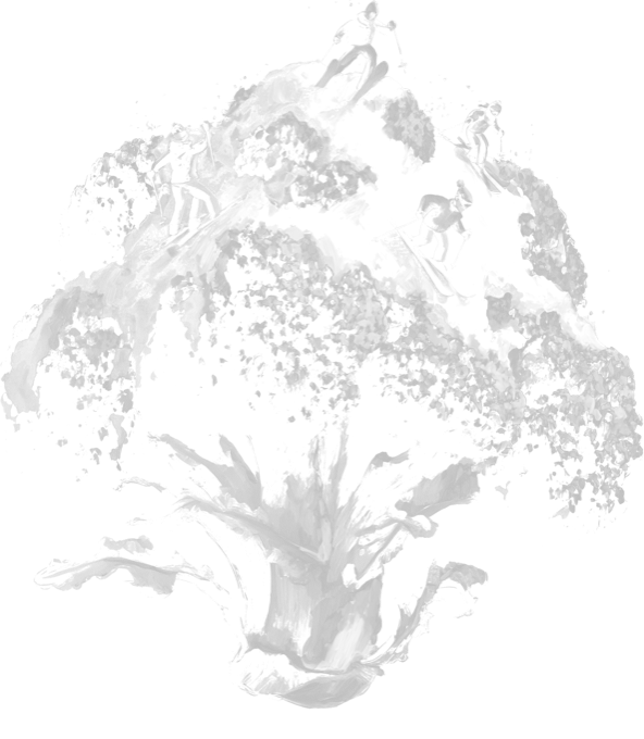 Brokolicový sjezd, bílý tisk Brokolicový sjezd, bílý tisk - Obrázek 2