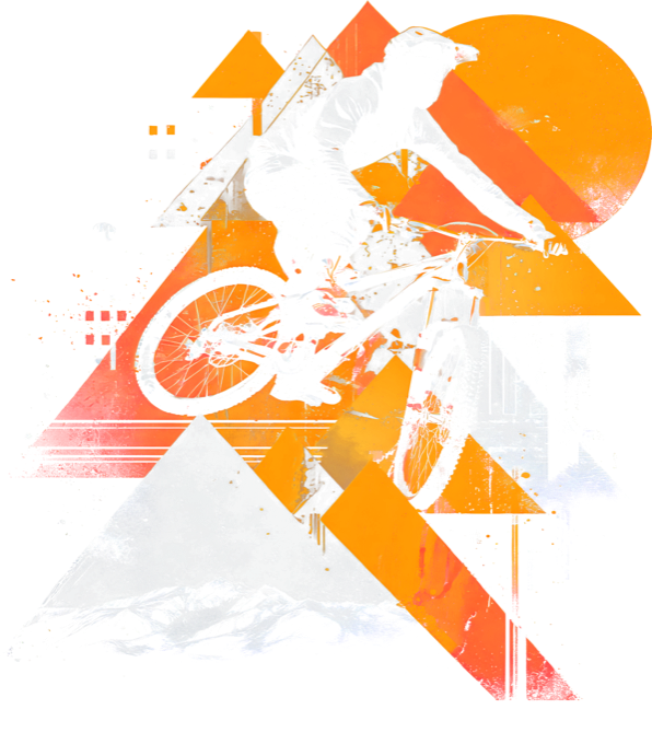 Abstraktní horské kolo Abstraktní horské kolo - Obrázek 2