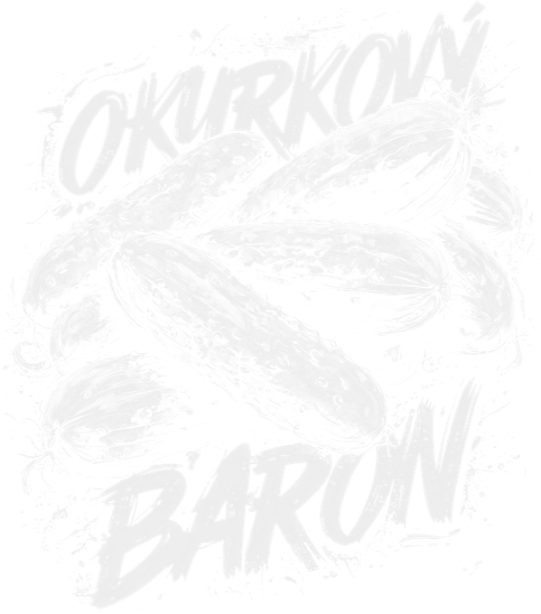 Okurkový baron, bílý tisk Okurkový baron, bílý tisk - Obrázek 2