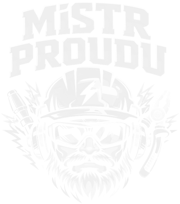 Mistr proudu, bílý potisk Mistr proudu, bílý potisk - Obrázek 2