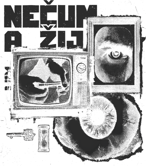 Nečum a žij, černý tisk Nečum a žij, černý tisk - Obrázek 2