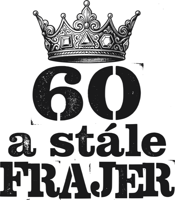 60 a stále frajer, V2, černý tisk 60 a stále frajer, V2, černý tisk - Obrázek 2